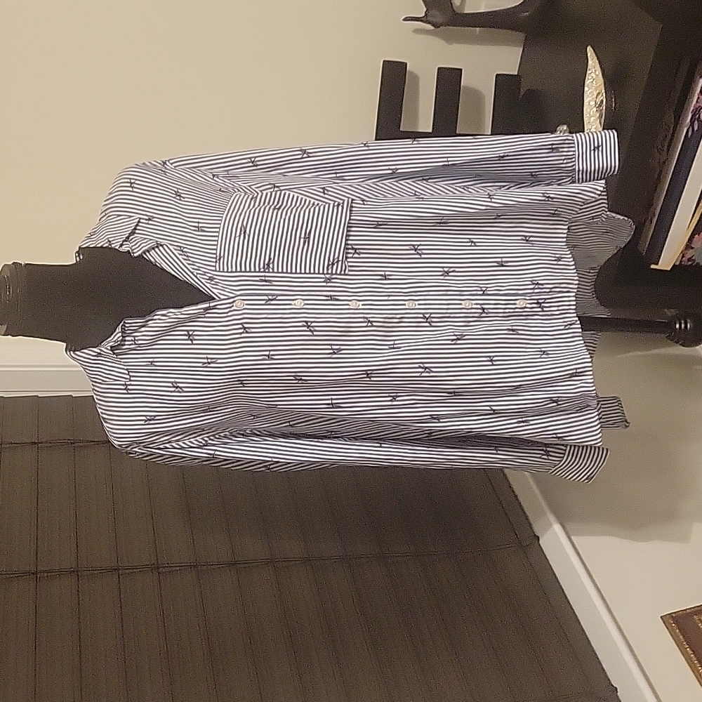 Gently used button down casual top